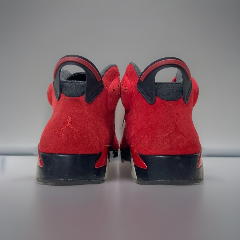 Jordan Men's Red Air Jordan‎ 6 Retro Toro Bravo Trainers Sneakers Sz 10.5 Sporty - Picture 4 of 7